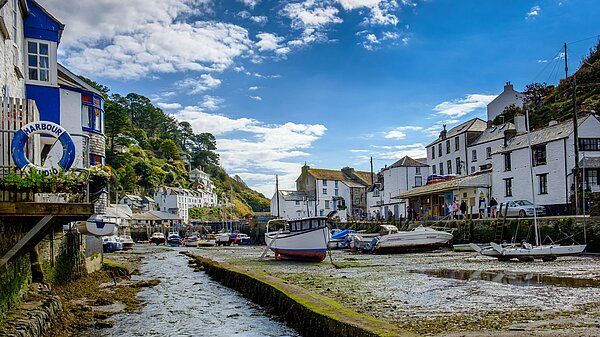 Cornish fishing village